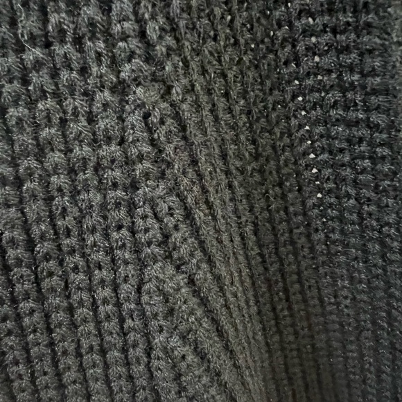 BLACK CARDIGAN SIZE M./L . Crochet style. - Picture 10 of 12